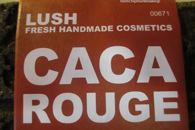 Lush Caca Rouge Henna Hair Color Review Neon Chipmunk