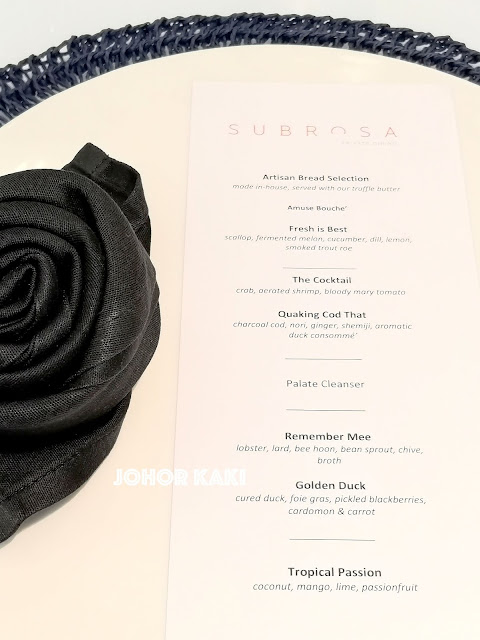 Subrosa Fine Private Dining @ 369 Jalan Besar in Singapore Subrosa Fine Private Dining @ 369 Jalan Besar in Singapore