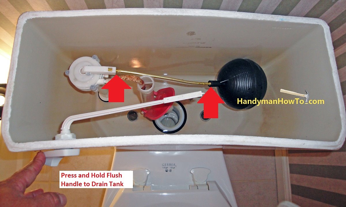 DIY 필밸브, 플래퍼 교체 Fill Valve & Flapper Replacement