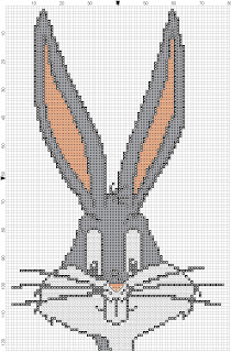 Bugs Bunny free pattern symbols