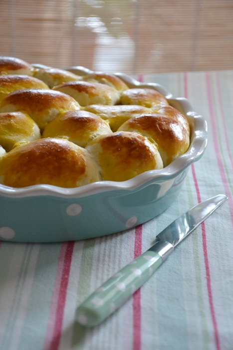 danubio dolce alla ricotta e cioccolato al latte