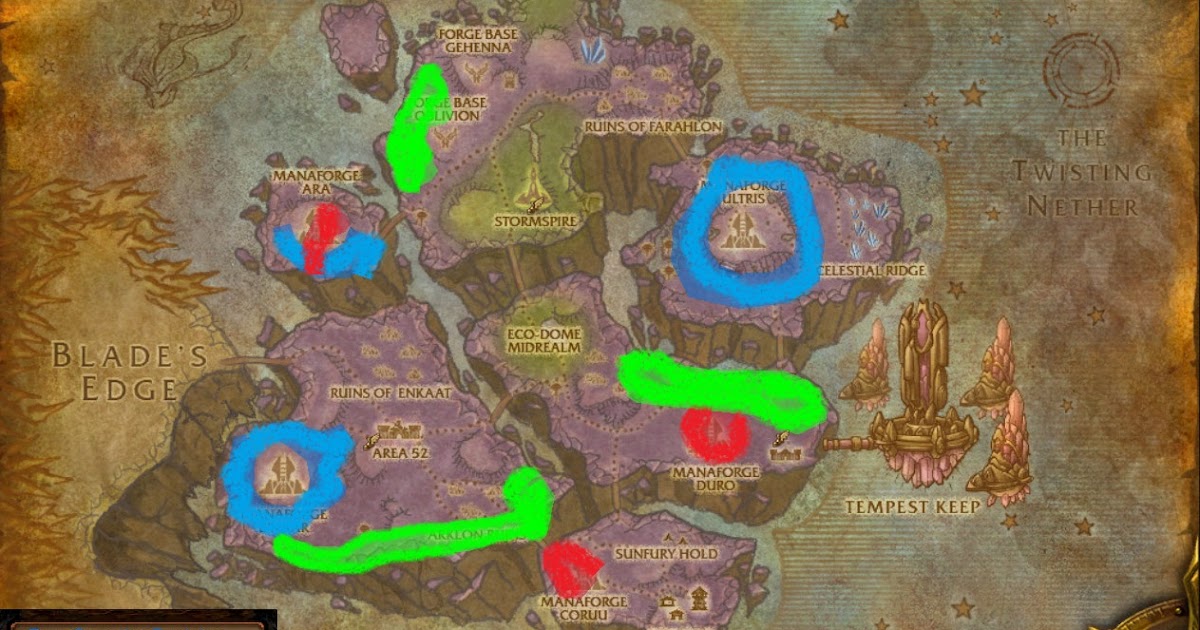 WoW Rare Spawns Netherstorm Rares