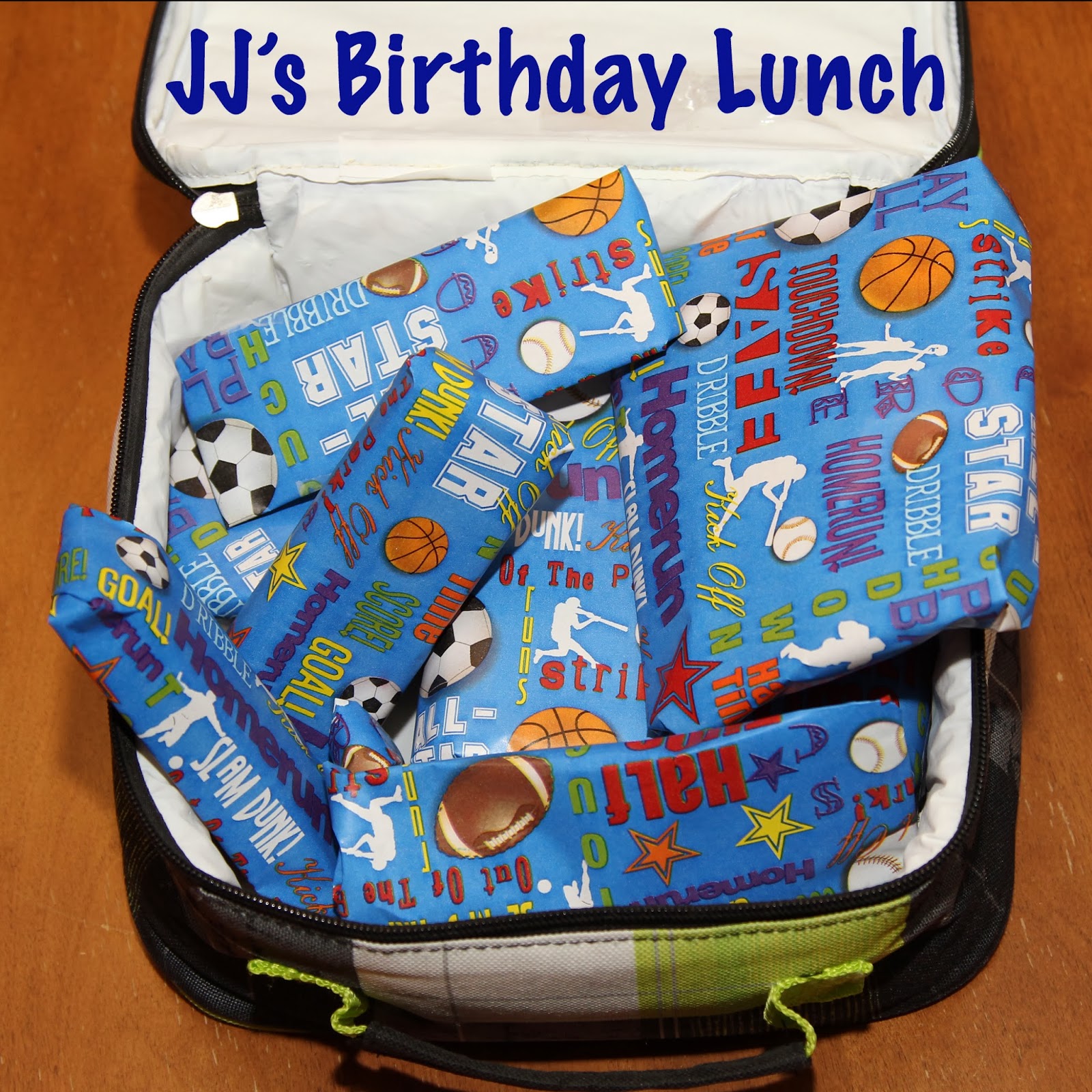 Gummy Bears and Pony Tails: Special Birthday School Lunch