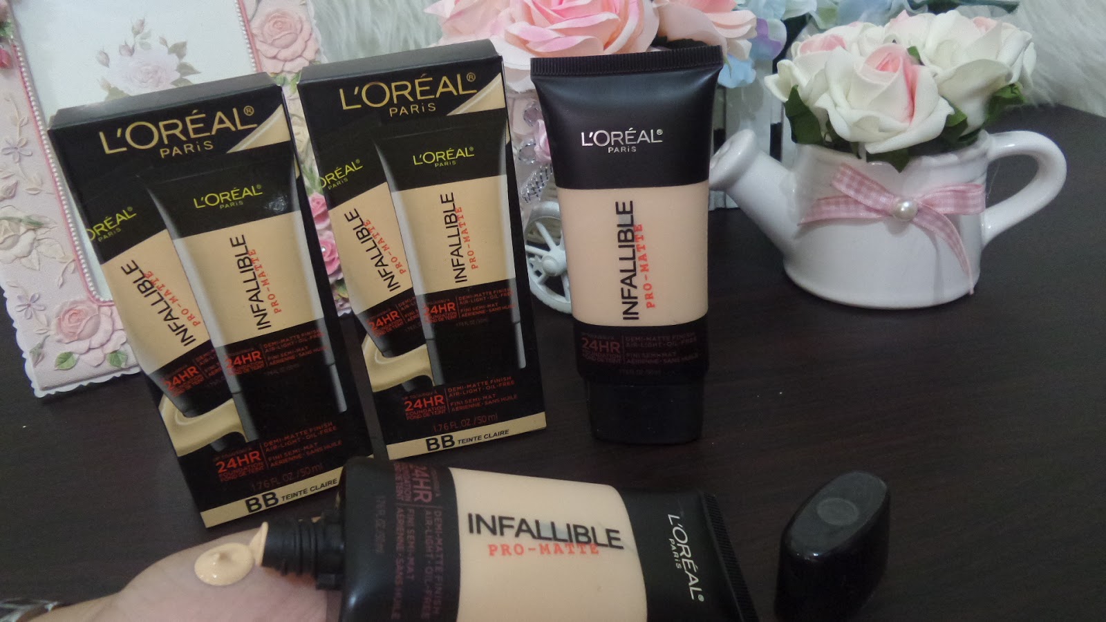 Fondation LOREAL PARIS INFALLIBLE PROMATTE FOUNDATION NAKED ONLINE