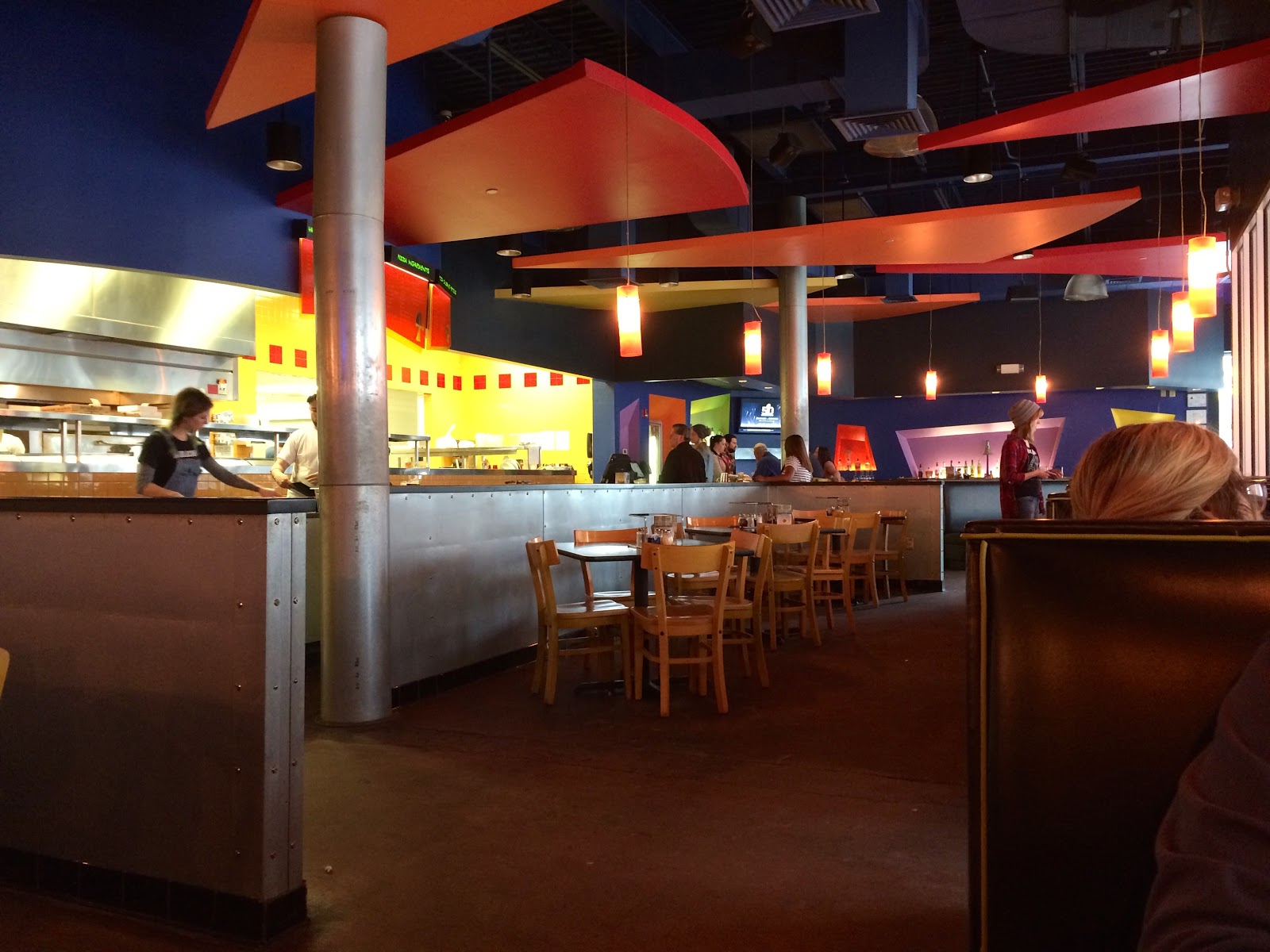 Blue Skies for Me Please Mellow Mushroom Restaurant Review Winston