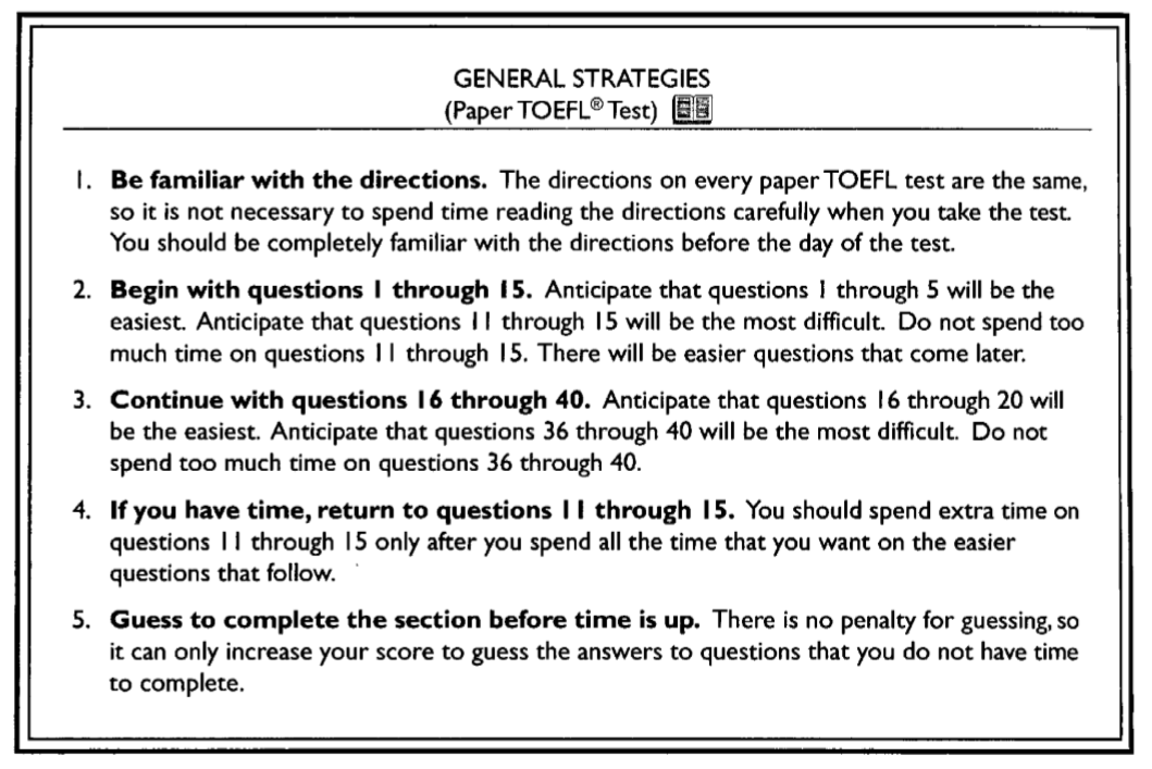 Structure And Written Expression With Example Questions