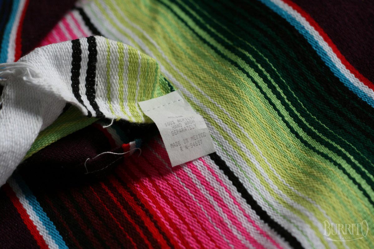 Burrito Bros. Customware Hot Blanket from Mexico