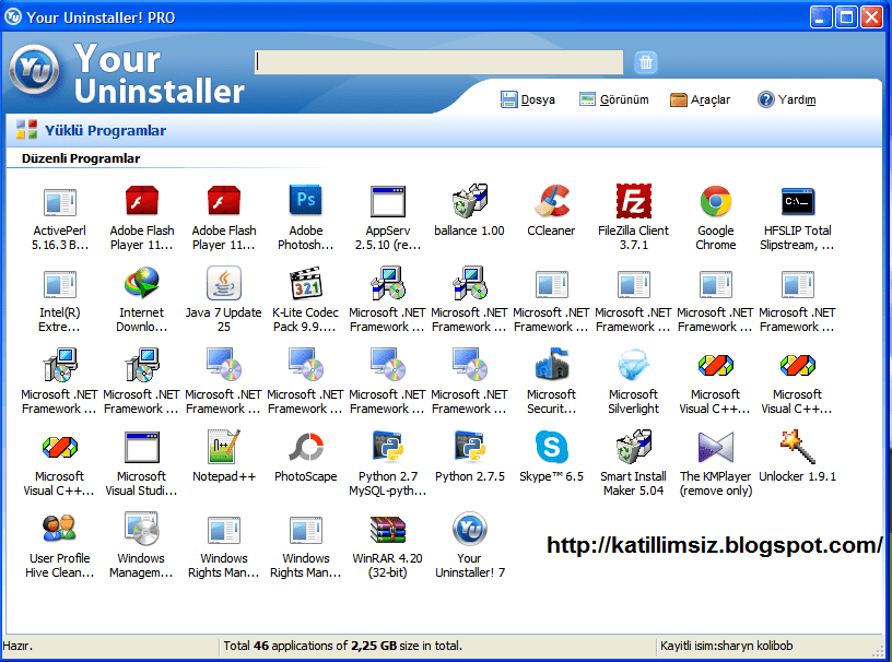 5. Your uninstaller 7. 5. Uninstaller u. 5.