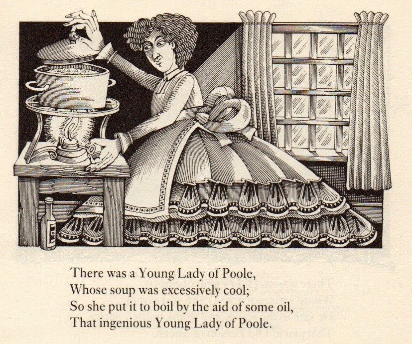 John Vernon Lord: 'The Young Lady of Poole'
