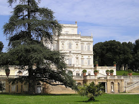 The 17th century Villa Doria Pamphili is situated in Rome's largest landscaped public park