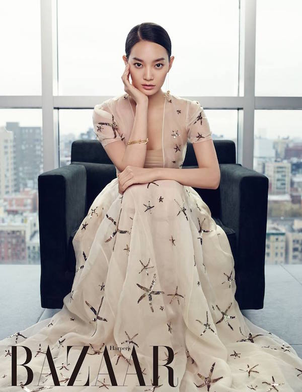 Shin Min Ah, Shin Min Ah Harper's Bazaar, Valentino Spring 2015 RTW