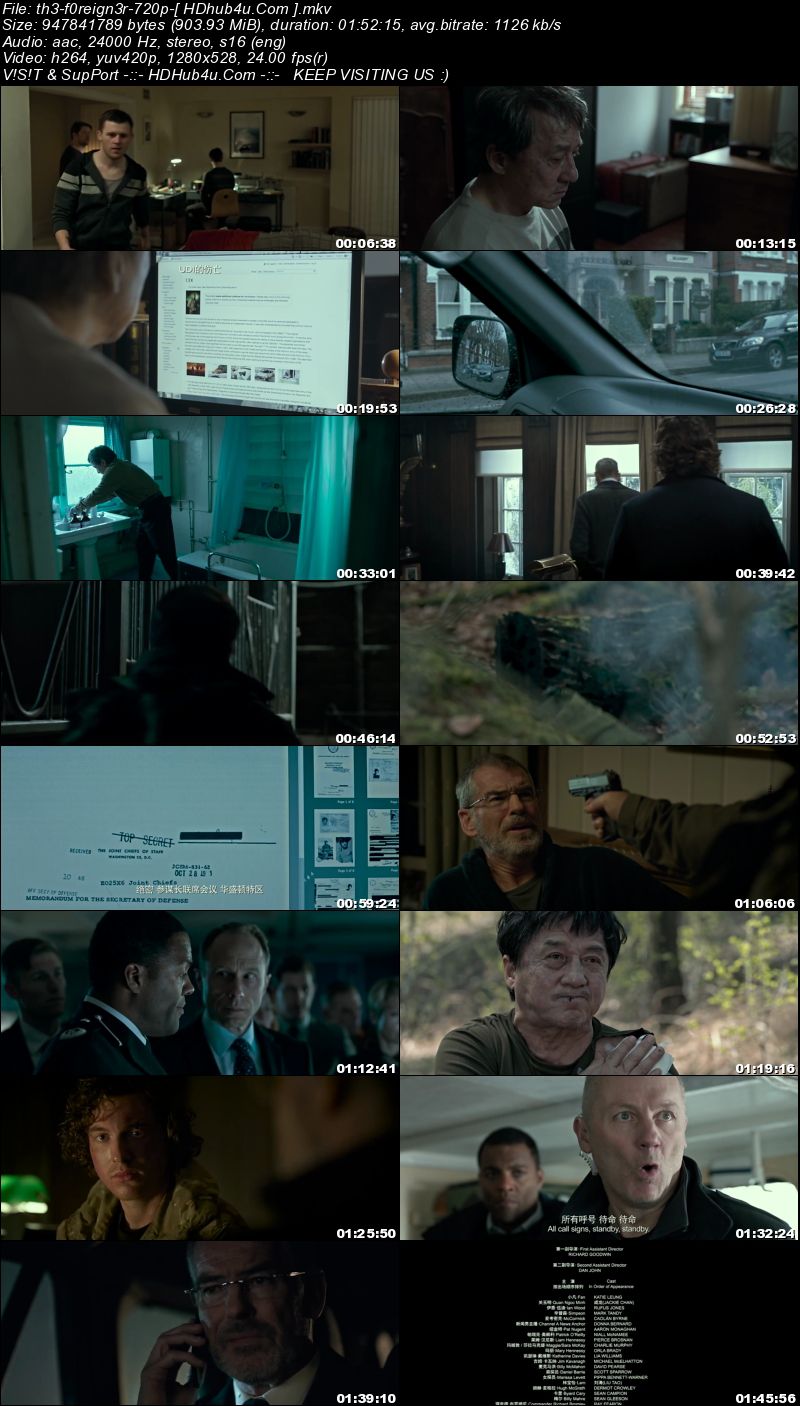 The Foreigner 2017 English 720p HC HDRip Esubs 900MB Download