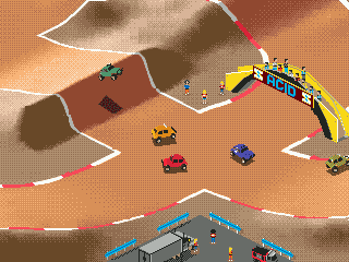 Super Skidmarks SEGA Super Skidmarks SEGA