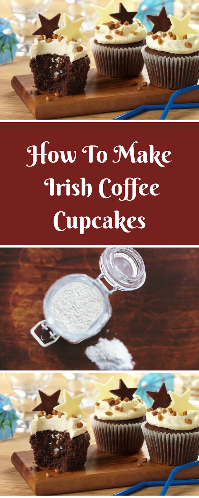 Irish Coffee Cupcakes