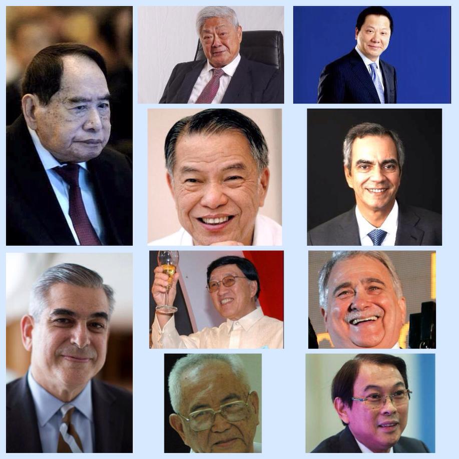 The 50 richest Filipinos named by Forbes Enjoying Wonderful World