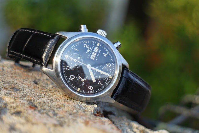 Jam tangan for sale IWC Flieger Automatic Chronograph Ref.3706 (SOLD)