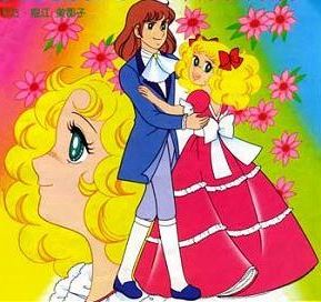 Candy y Terry Dibujo de Candy en pleno baile con Terry