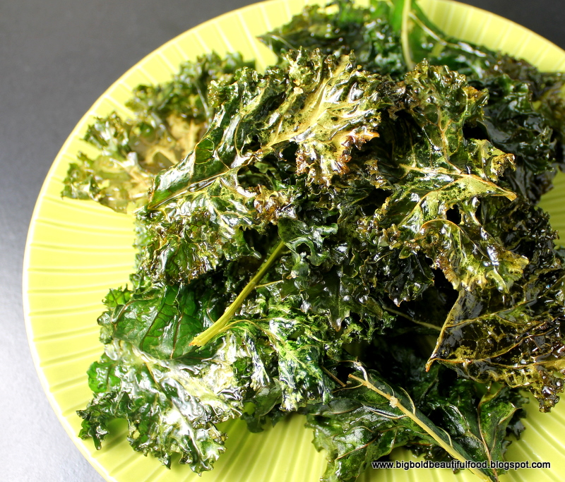 Big, Bold, Beautiful Food Kale Chips