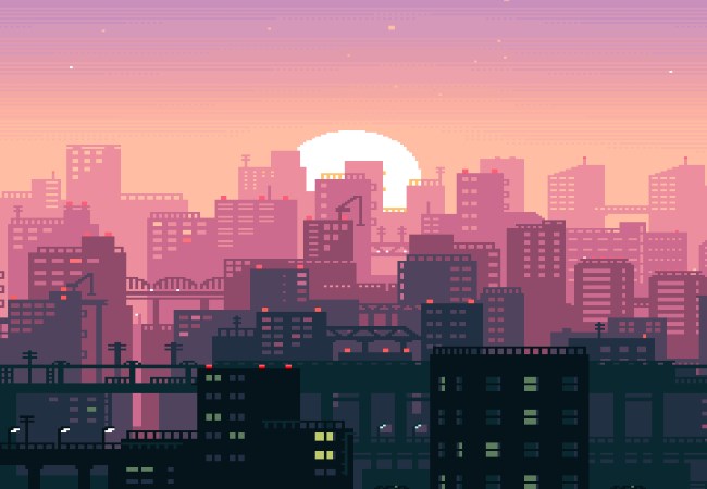 Aesthetic City Wallpaper Engine Free