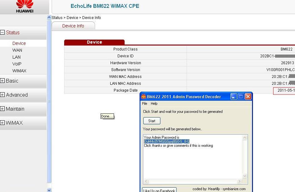 FREE MAC ADDRESS for BMm, BM, BMi and BM with VIP MAC « HUAWEI BASIC
