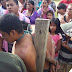 Vecinos amarraron a dos supuestos ladrones