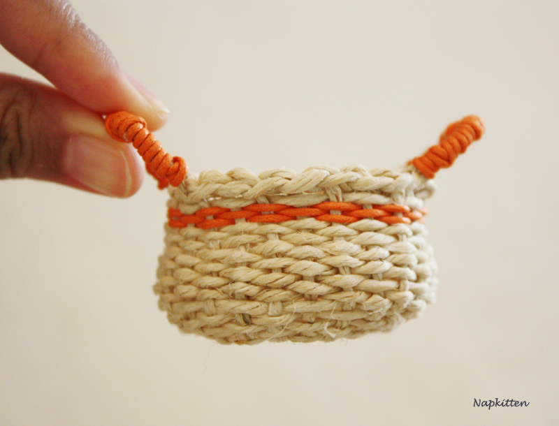 napkitten's world my tiny baskets