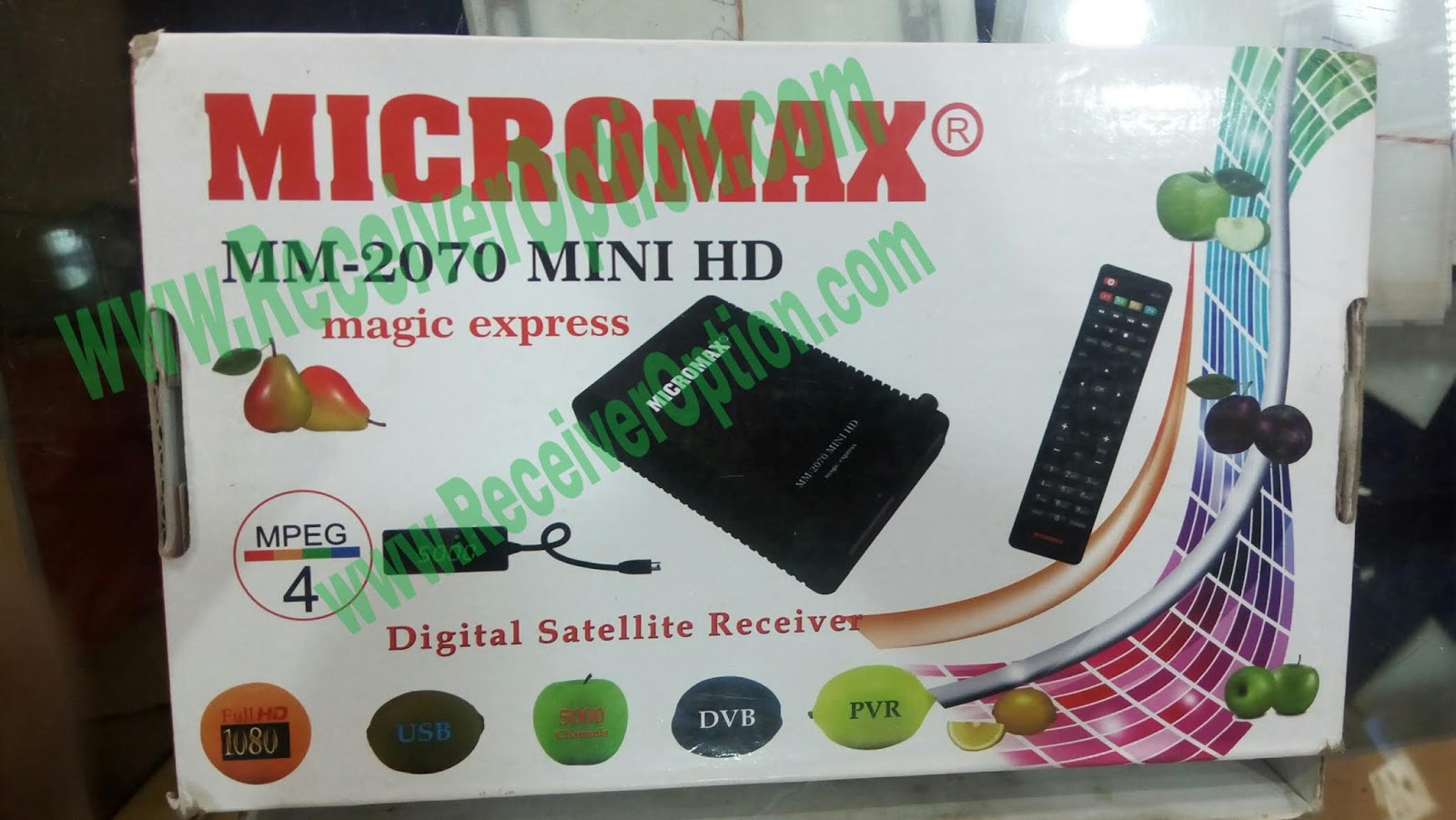 MICROMAX MM-2070 MINI HD RECEIVER POWERVU KEY SOFTWARE NEW UPDATE - How ...