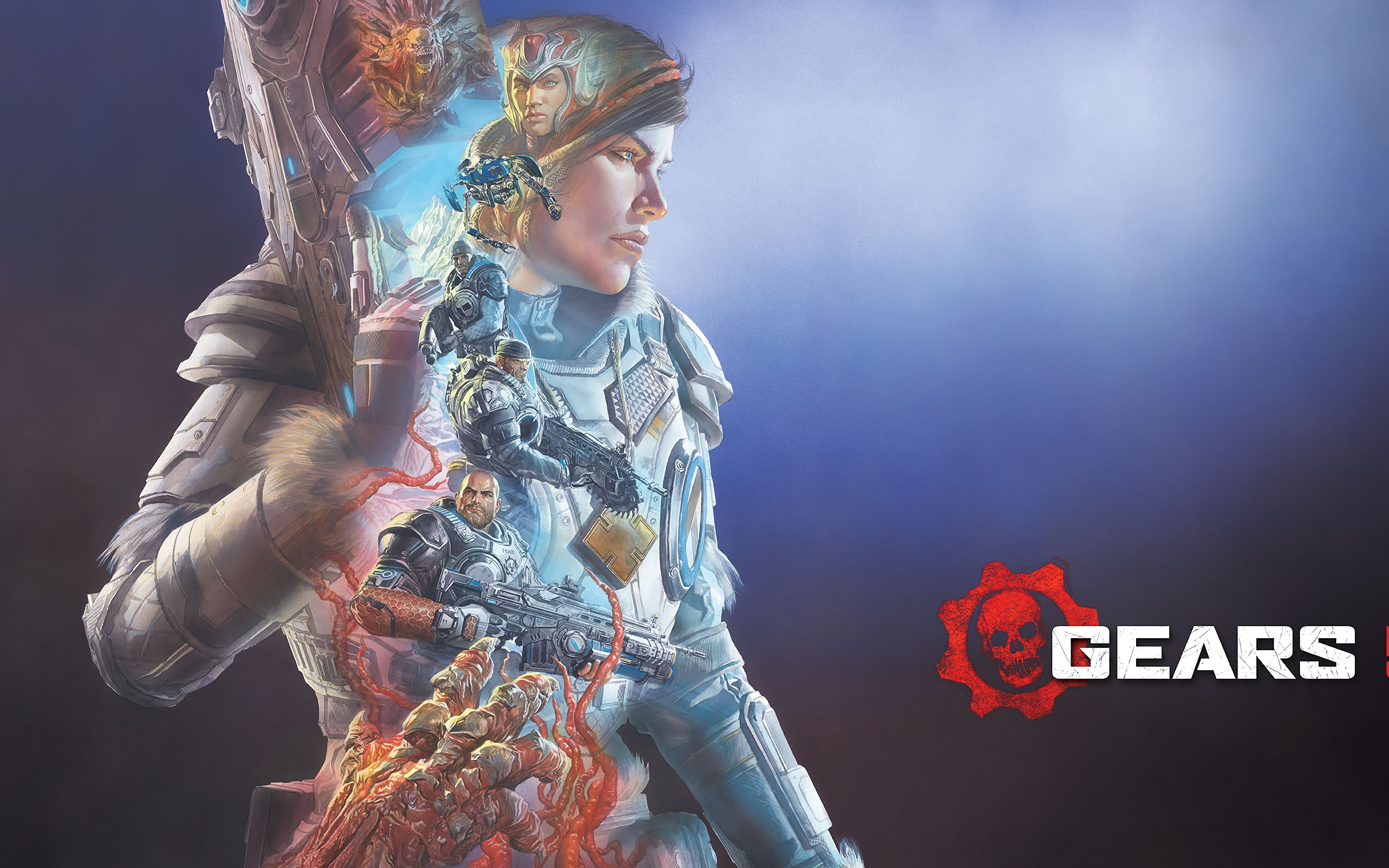 Gears 5, Kait Diaz, Characters, 4K, 13 Wallpaper PC Desktop