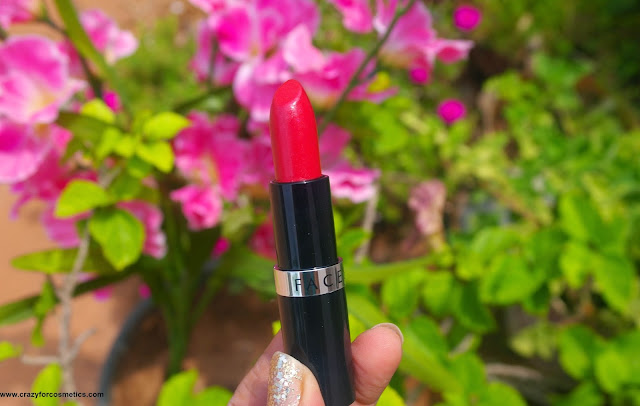  faces canada go chic lipstick in rock solid review and swatches