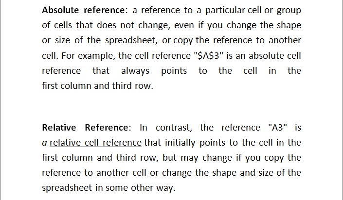 Ms. Zammit Blog: absolute vs relative referencing note (EXCEL)