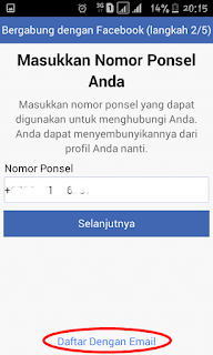 Cara Mendaftar Facebook Dengan Email (Lewat Hp/Android) daftar fb dengan email, daftar facebook dengan email, buat facebook dengan email, buat fb dengan email, cara daftar fb dengan email, mendaftar facebook dengan email