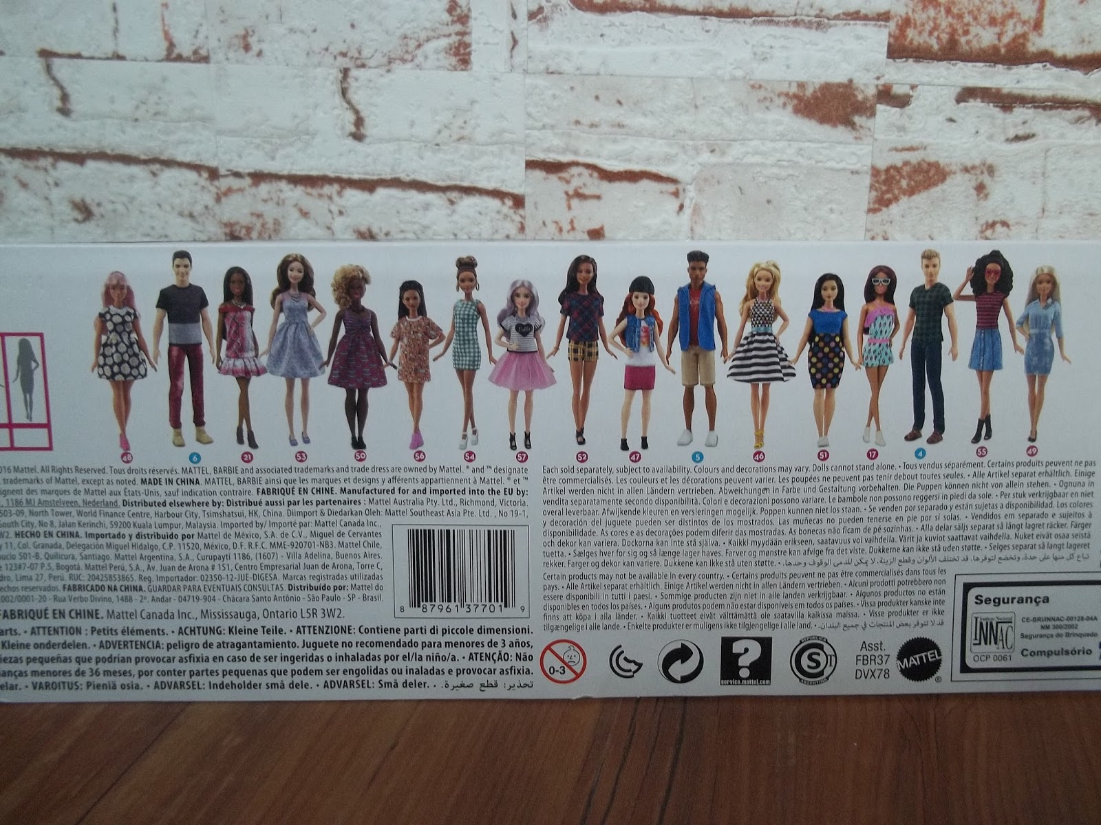 Hausderpuppen Barbie Fashionistas Doll 2017 56 Pretty Popsicles