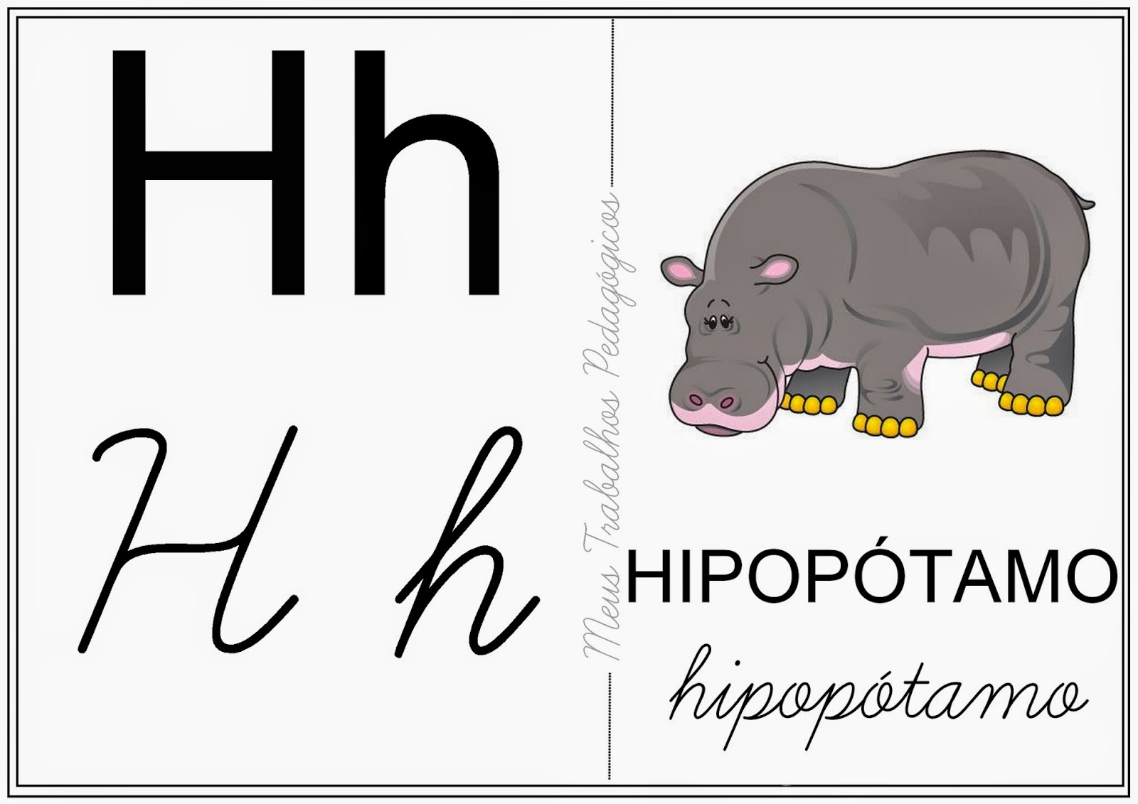 Blog professor zezinho mural alfabeto com 4 tipos de letras