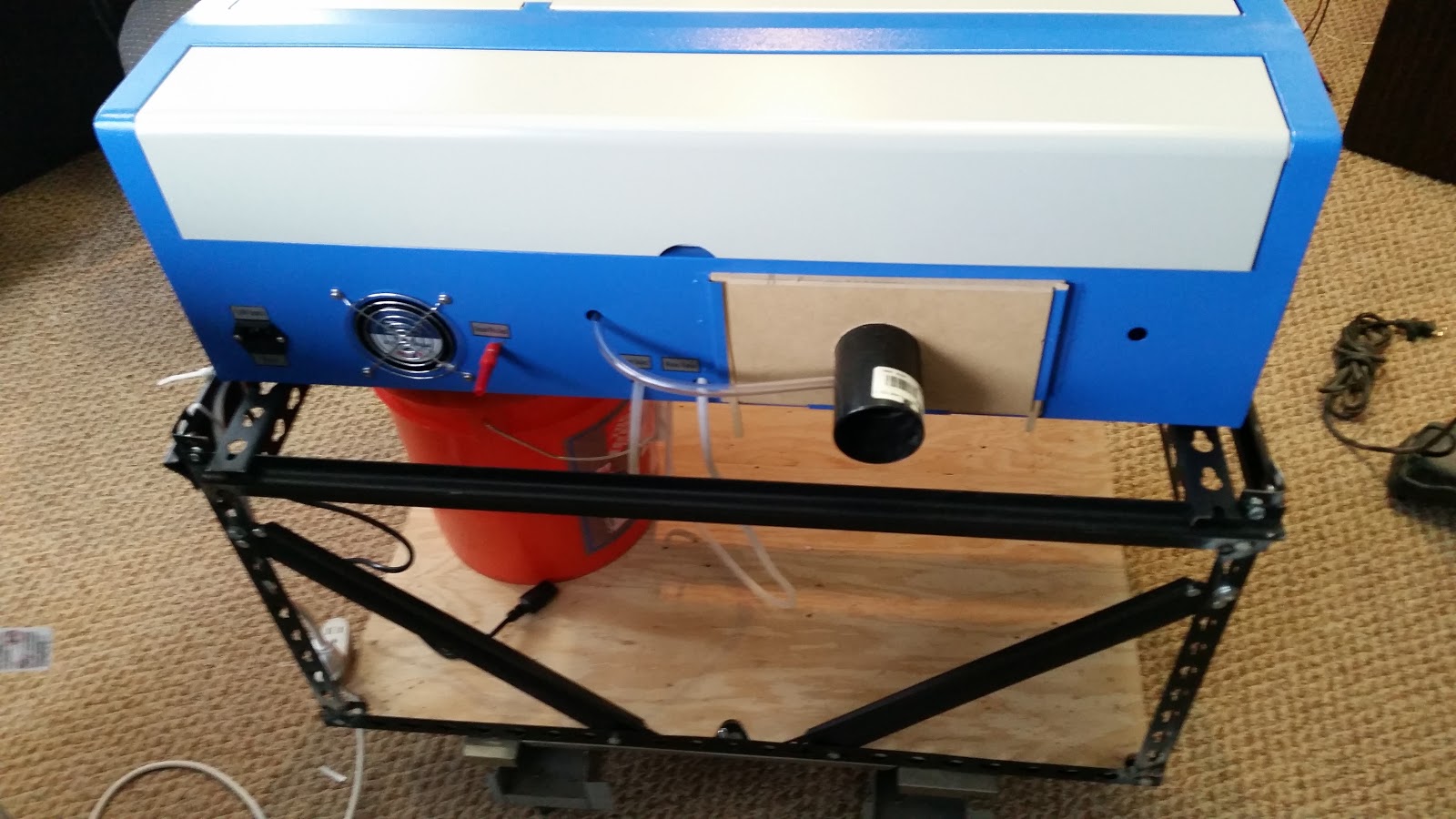 Don's Laser Things K40 Laser First improvements.