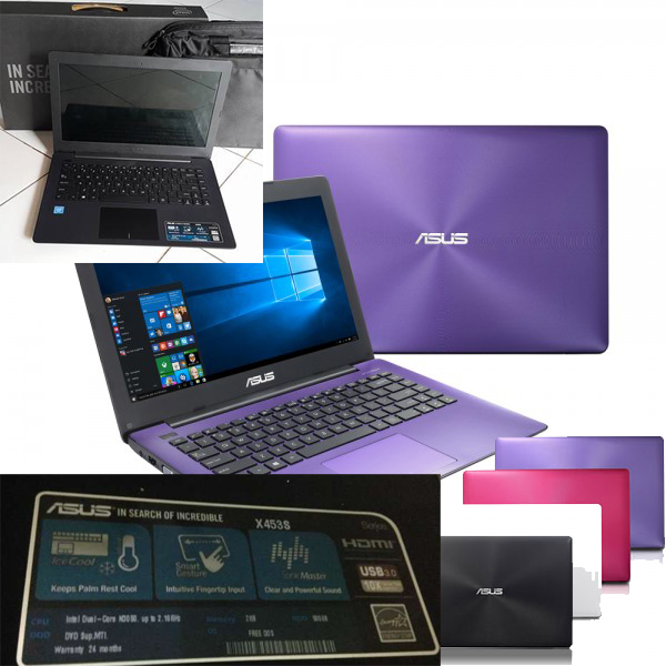Laptop Warna Ungu