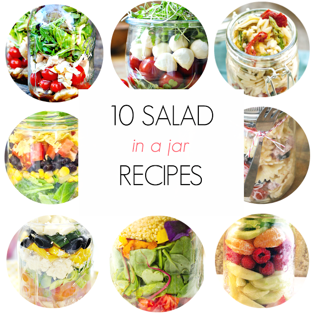 Ioanna's Notebook 10 ΣΑΛΑΤΕΣ ΣΤΟ ΒΑΖΟ / 10 SALAD IN A JAR RECIPES