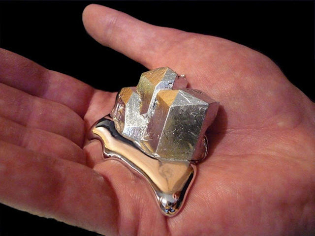 Gallium Is A Metal That Melts In Your Hands
