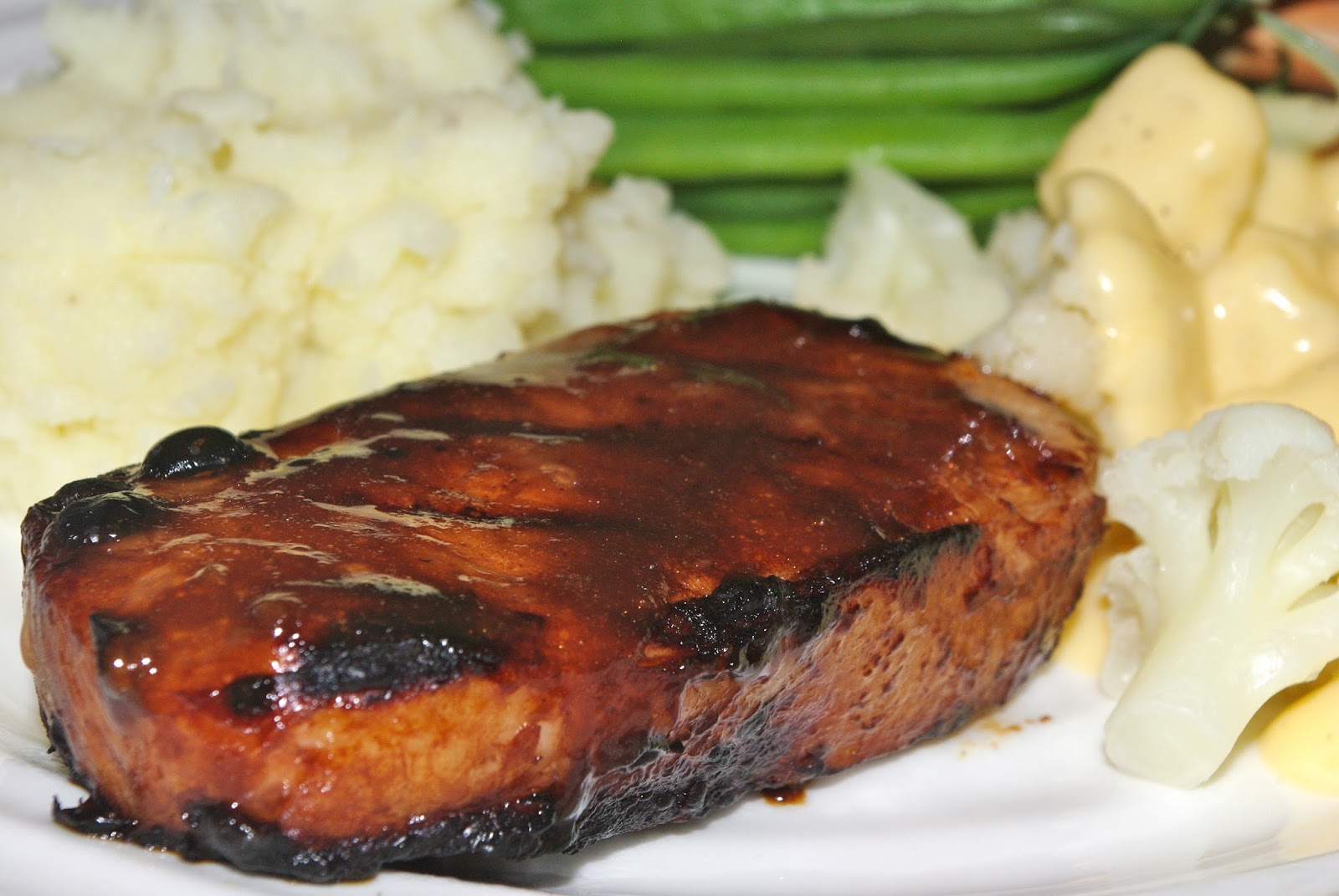 Mennonite Girls Can Cook Black Bean Marinated Grilled Pork Chops