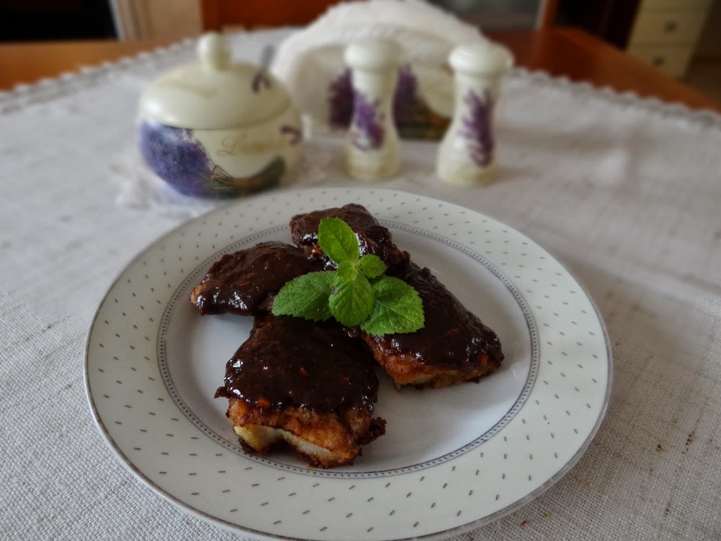 Panga w sosie śliwkowym Panga w sosie śliwkowym