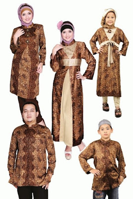 Baju seragam batik keluarga Baju seragam batik keluarga