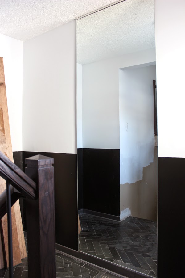 Balancedways Ceiling height entry mirror