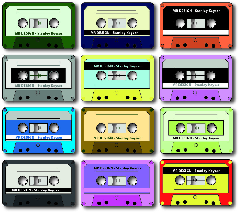 Graphic Design Perth Cassette Tape