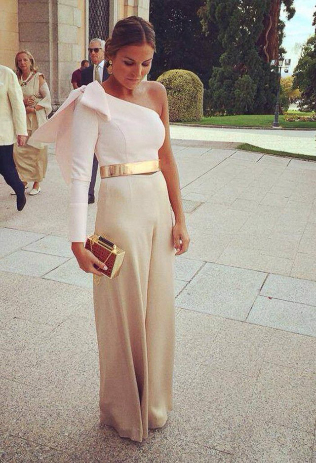 invitada boda blog pantalón pantalones palazzo culotte look wedding