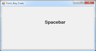 vbnet keycode spacebar
