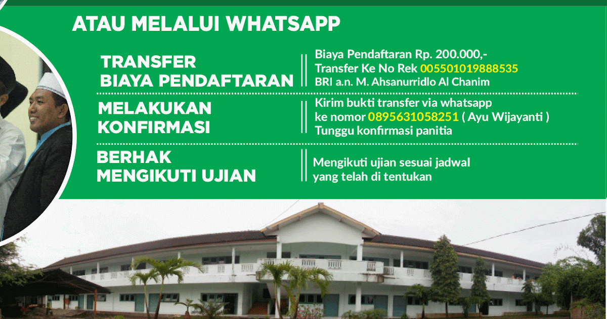 Pendaftaran Pondok Pesantren Amanatul Ummah Pacet