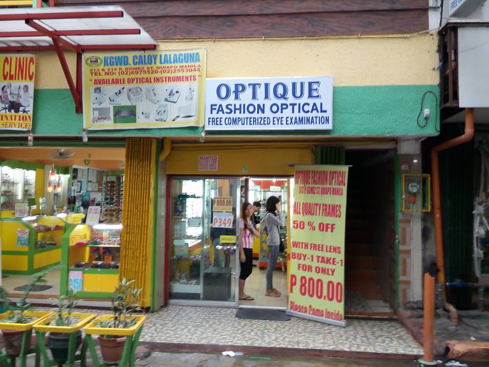 Travel and Food Eyeglass