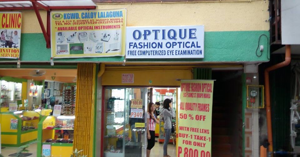 Travel and Food Eyeglass