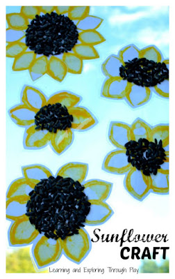 Sunflower Summer Craft - Learning and Exploring Through Play