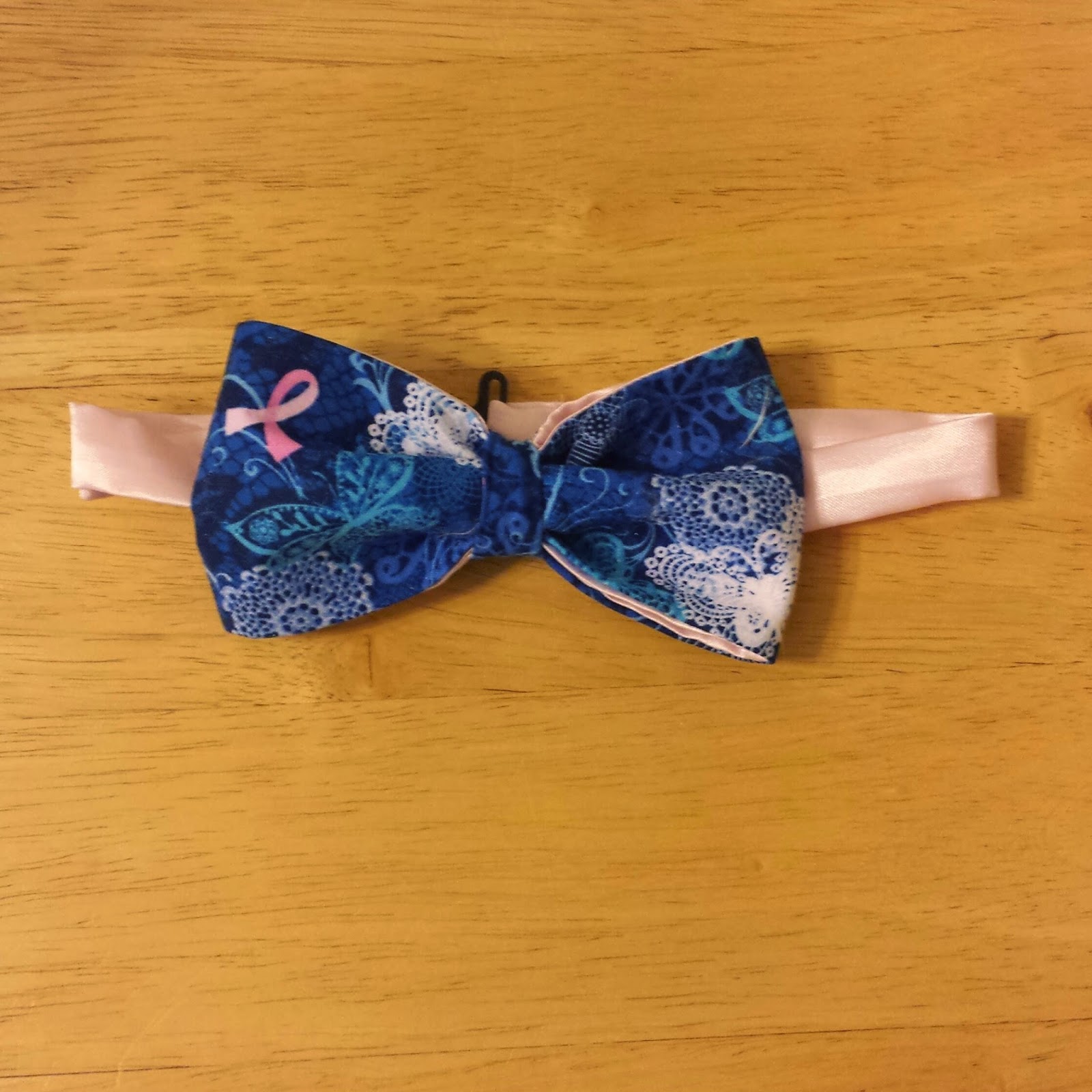 Candy's Bow Ties and Bows Breast Cancer Bow Ties