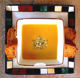 Harvest Soup: A warm and comforting meal for a cold Fall or Winter day or a perfect Thanksgiving or Christmas first course. | Recipe developed by www.BakingInATornado.com | #recipe #holiday #soup